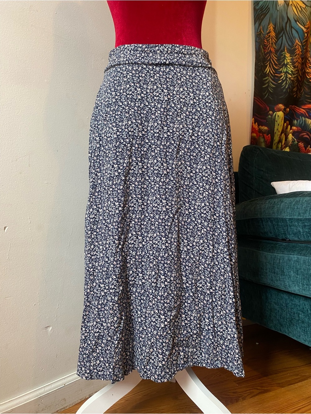 croft & barrow Floral Maxi Skirt